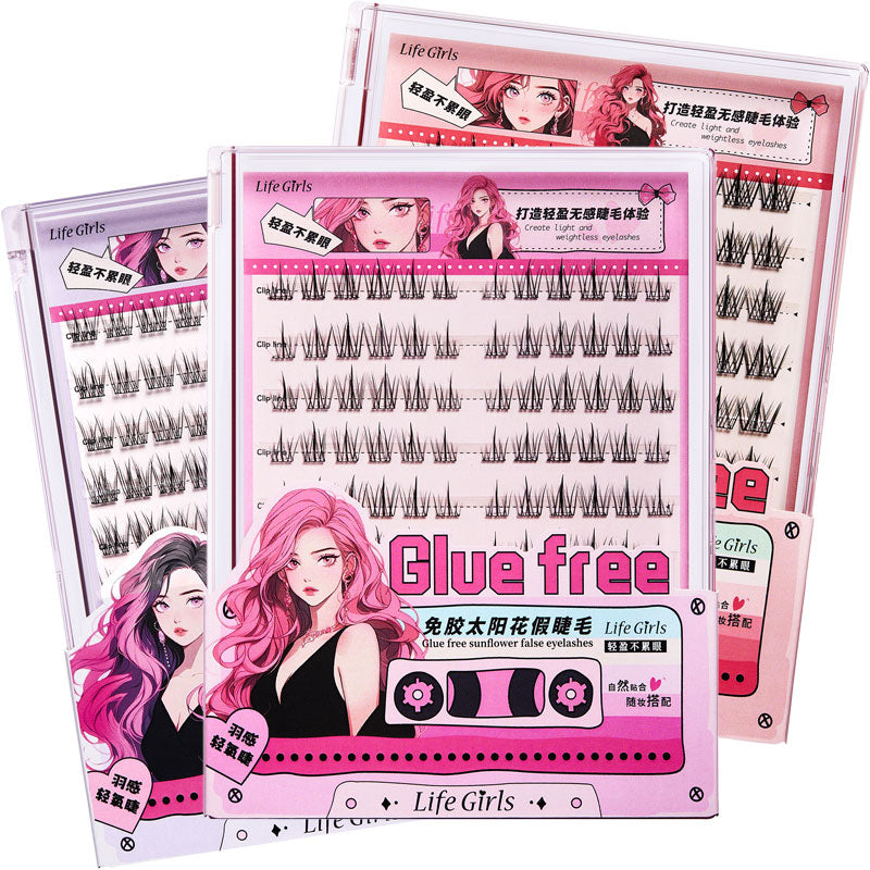 Self-adhesive Glueless False Eyelashes