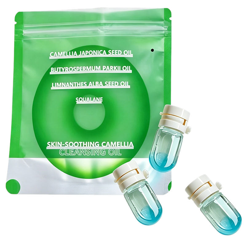 Skin‑Soothing Camellia Cleansing Oil 2ml*20pcs per unit