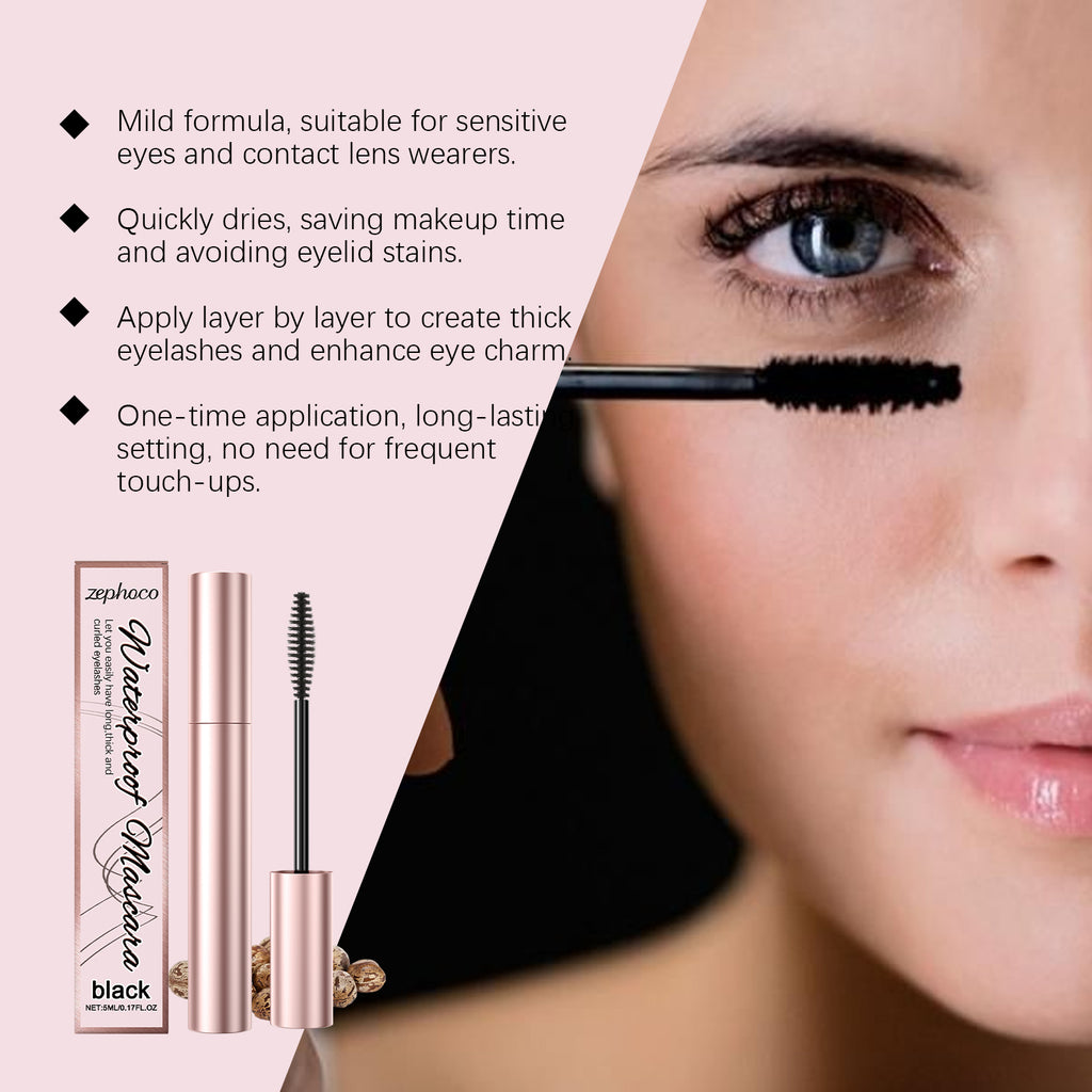 Waterproof Curl Mascara (Black)
