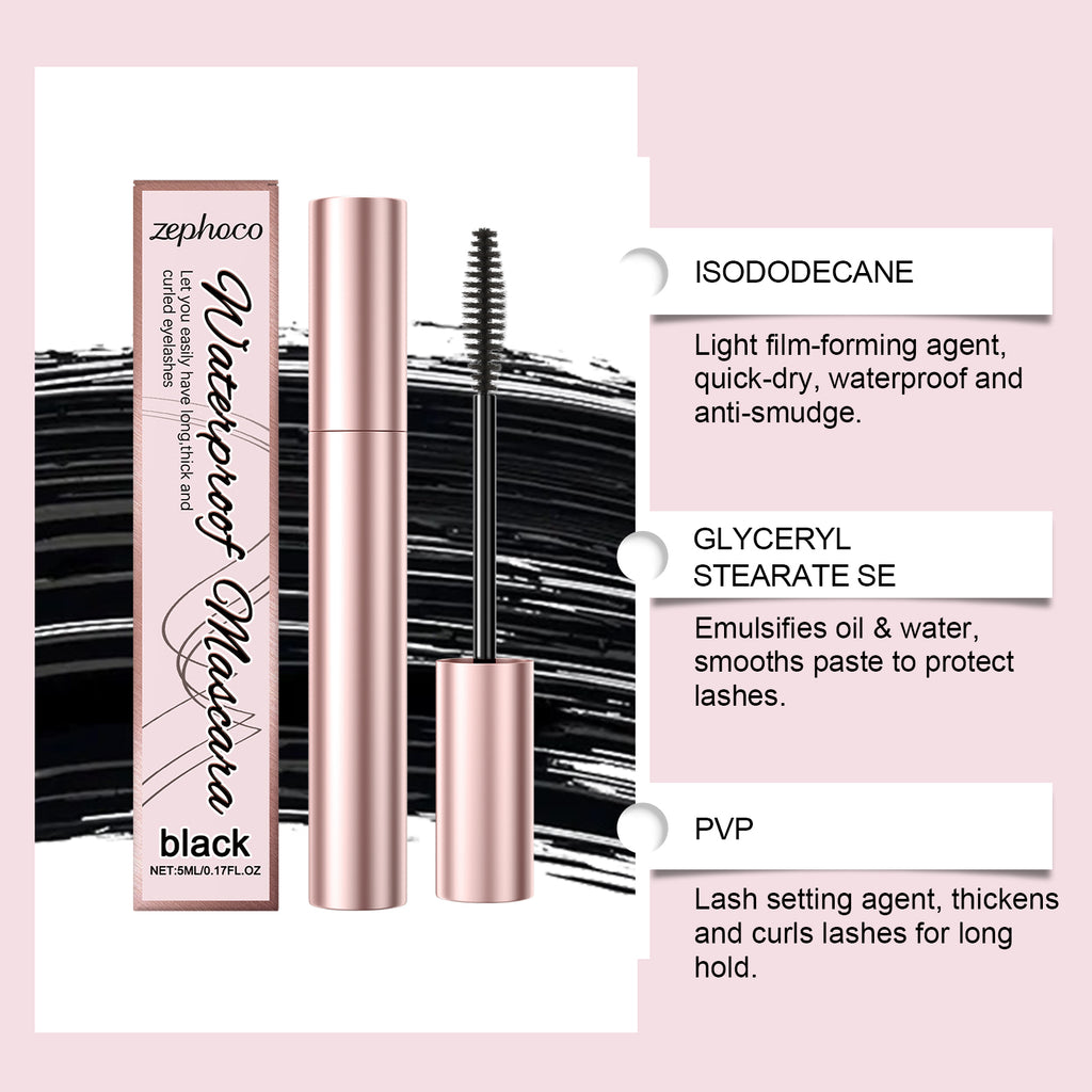 Waterproof Curl Mascara (Black)