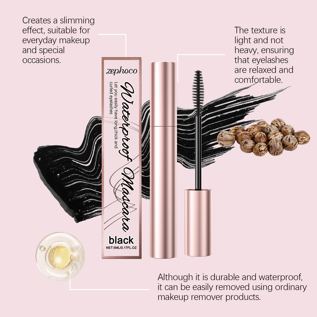 Waterproof Curl Mascara (Black)