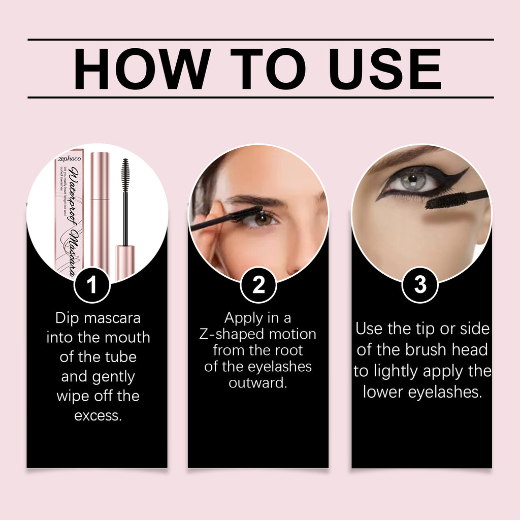 Waterproof Curl Mascara (Black)