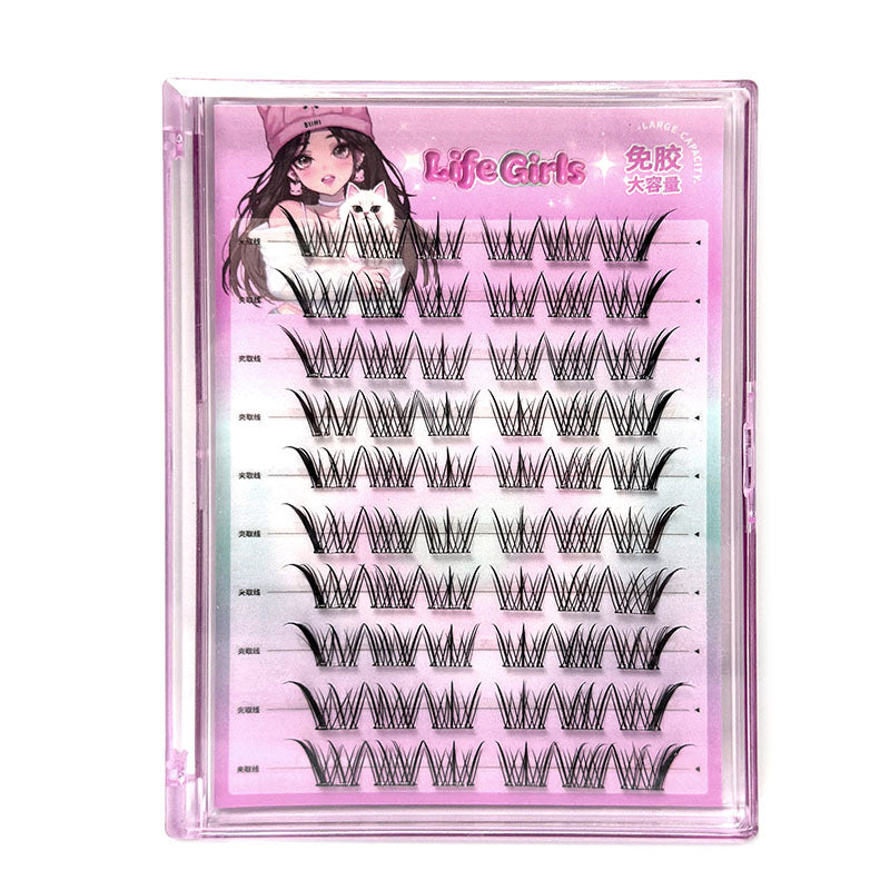 Glueless False Eyelashes