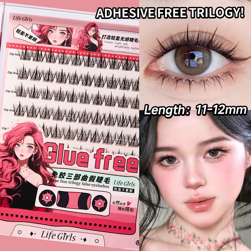 Self-adhesive Glueless False Eyelashes